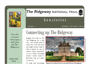 Ridgeway NT newsletter Spring 2016